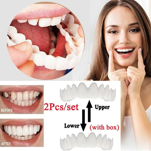 Perfect Smile™ Adjustable Snap-On Dentures