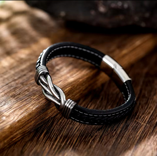 Forever Bond™ Son's "Infinity Knot" Bracelet Gift Set