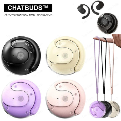 CHATBUDS™ AI Powered Translator Earbud