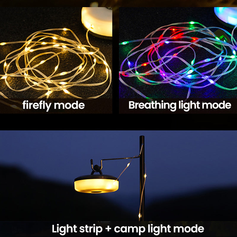 GlowStroll™ Portable String Lights