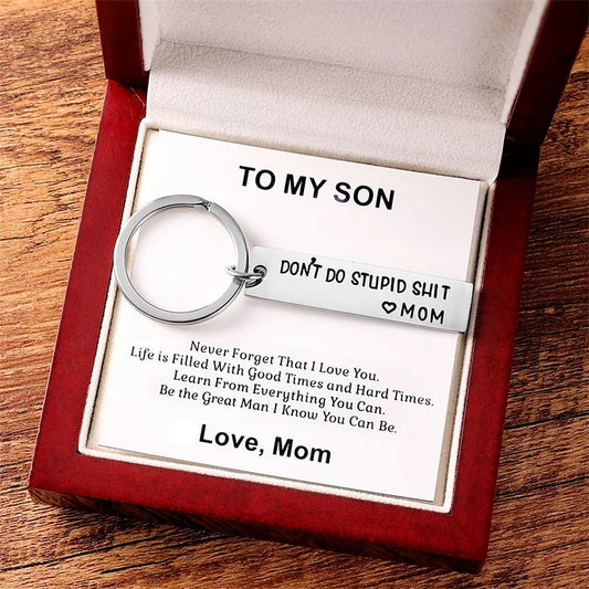Son's Love Keychain Charm