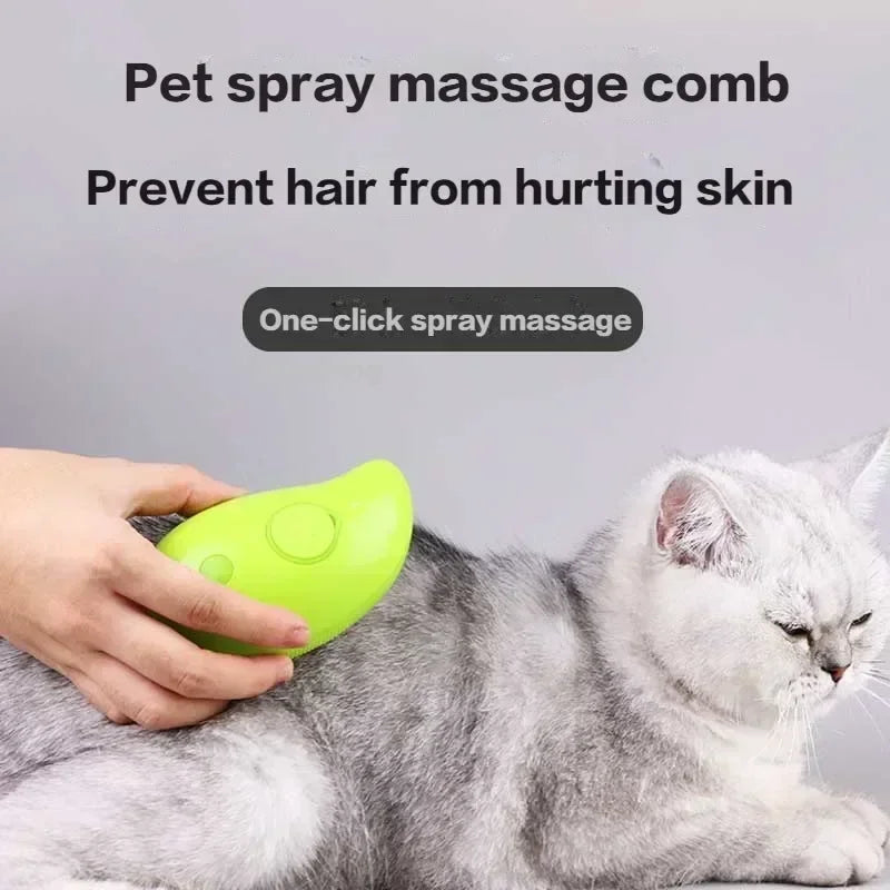 Steamy Cat Grooming & Massager