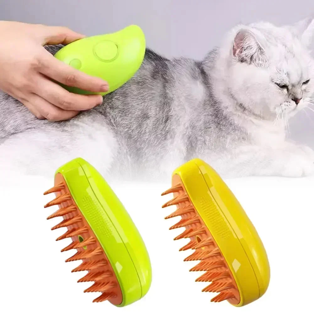 Steamy Cat Grooming & Massager